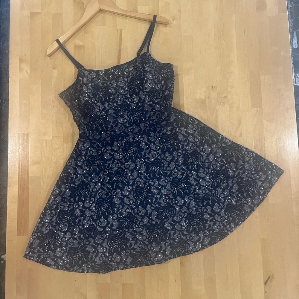 Windsor Navy Lace Dress Graduation Ready